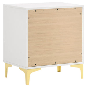 CoasterEveryday Kendall 2-Drawer Nightstand White