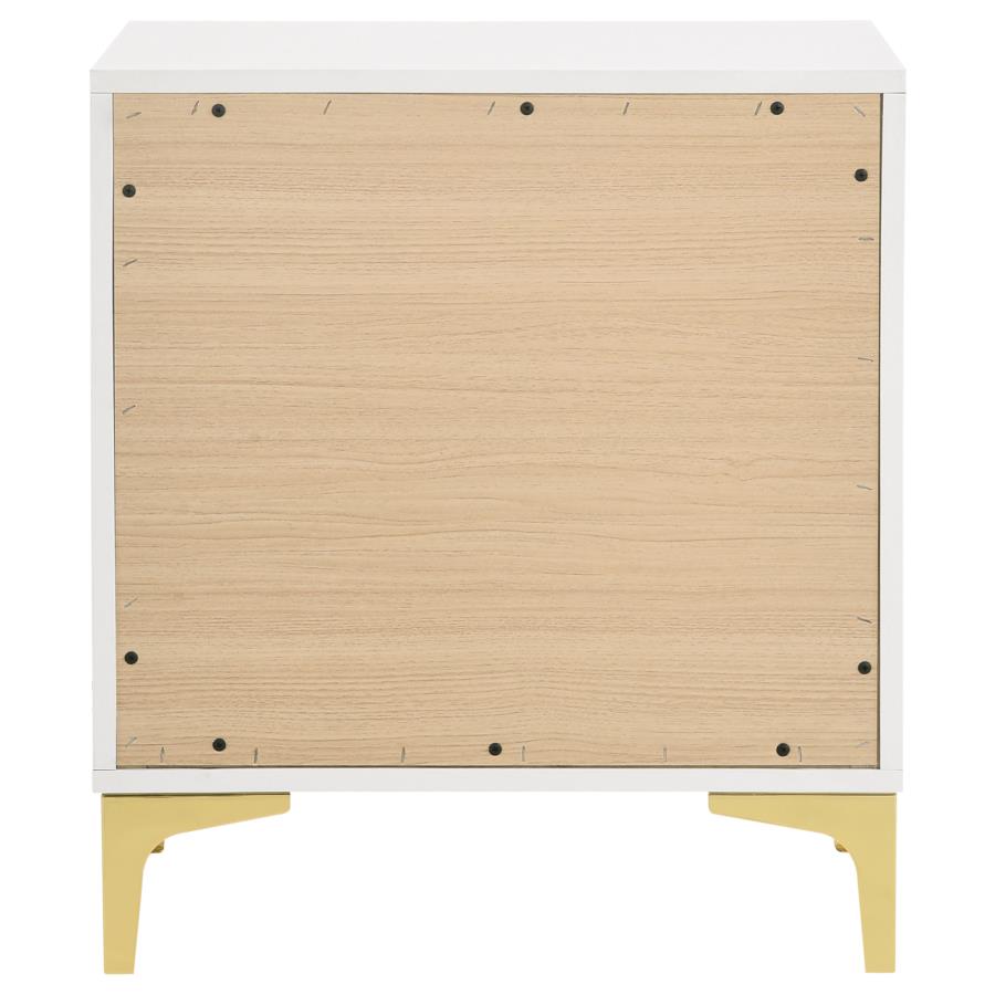 CoasterEveryday Kendall 2-Drawer Nightstand White