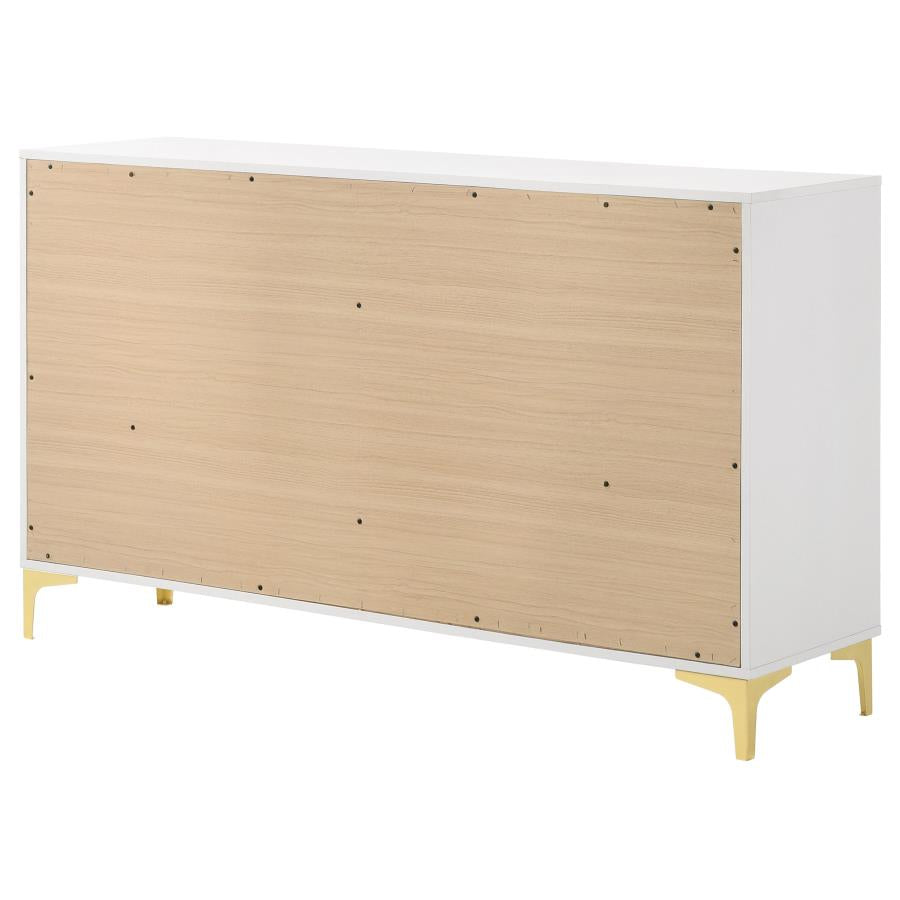 CoasterEveryday Kendall 6-Drawer Dresser White