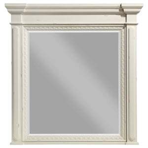 Evelyn Rectangular Dresser Mirror Antique White