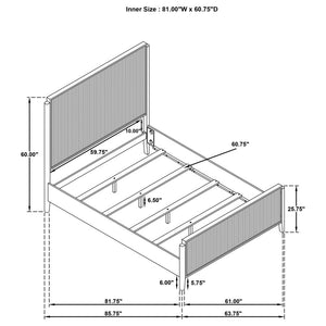 Brookmead Bed Black