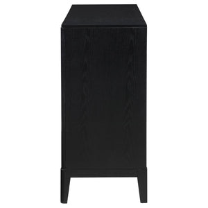 Brookmead 8-Drawer Bedroom Dresser Black