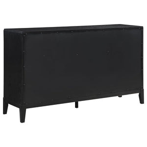 Brookmead 8-Drawer Bedroom Dresser Black