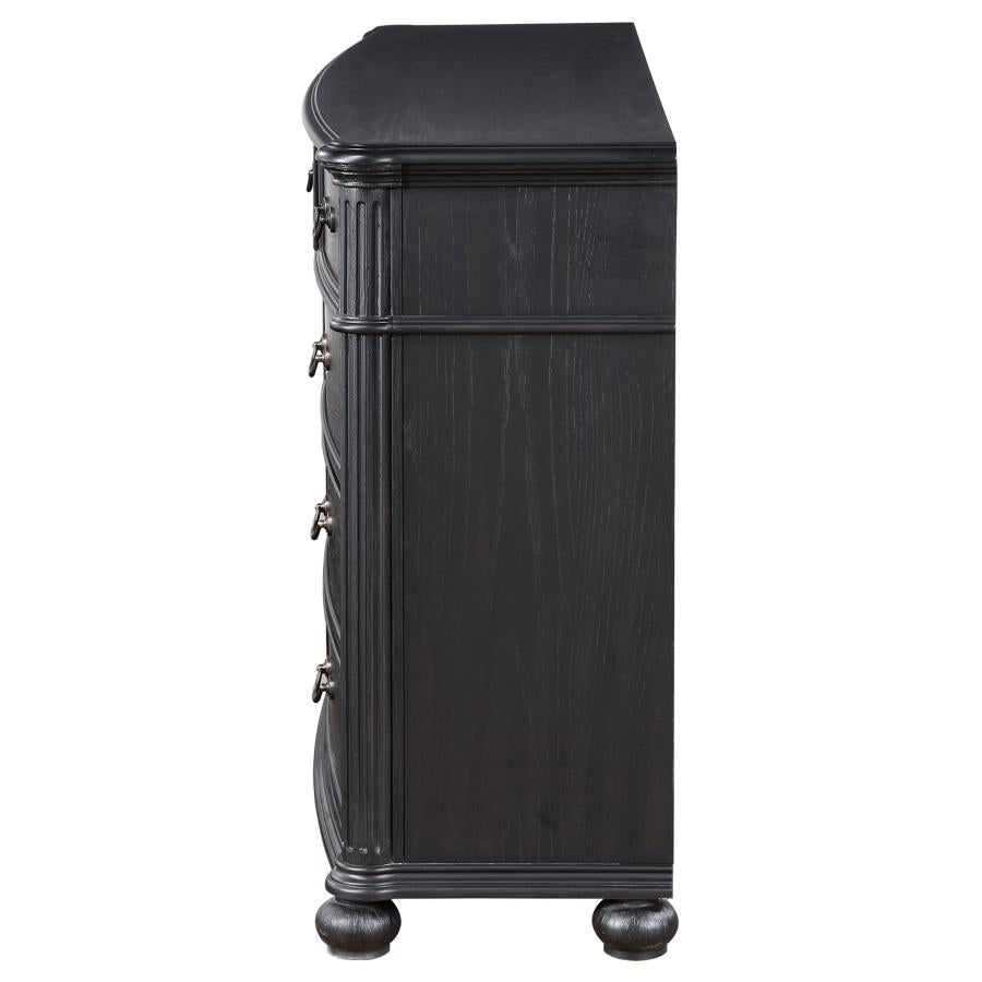 Celina 9-Drawer Bedroom Dresser Black