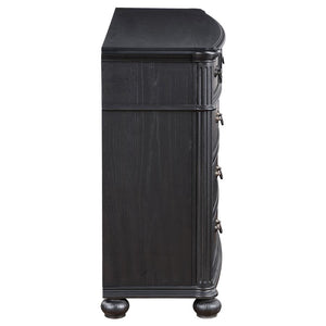 Celina 9-Drawer Bedroom Dresser Black