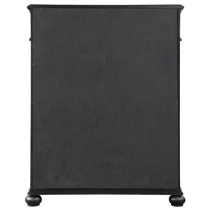 Celina 5-Drawer Bedroom Chest Black