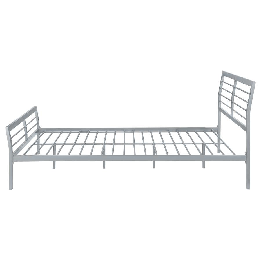 CoasterEveryday Cooper Metal Bed Silver