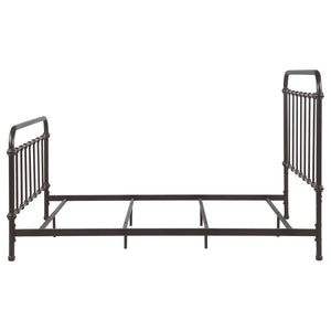 CoasterEssence Livingston Panel Metal Bed Dark Bronze