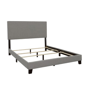 CoasterEveryday Boyd Upholstered Bed With Nailhead Trim Grey