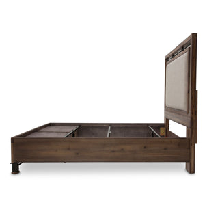 Michael Amini CROSSINGS Panel Bed W/ Drawers