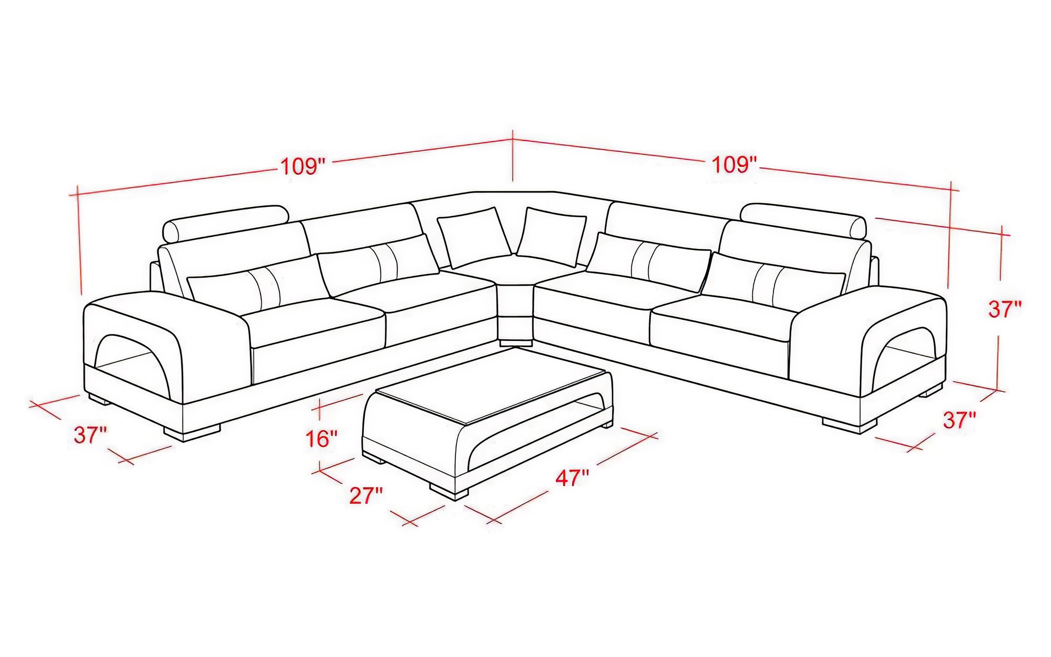 Corner Sectional