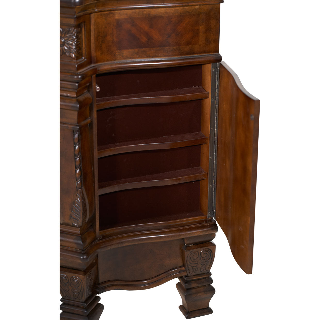 WINDSOR COURT Storage Console- Dresser With Mirror