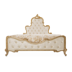 Michael Amini PLATINE DE ROYALE CHAMPAGNE Panel Bed