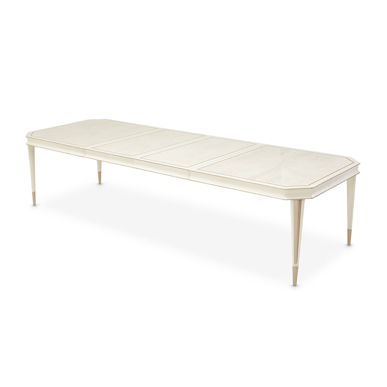 LA RACHELLE Rectangular Dining Table (Includes 2 X 24 Leaves)