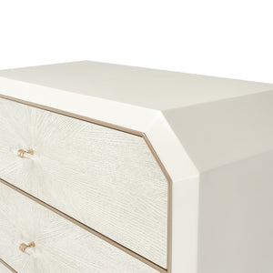 LA RACHELLE 5 Drawer Chest Medium Champagne