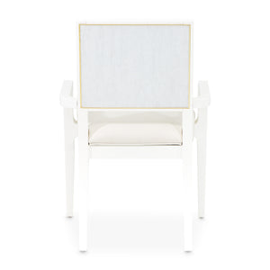 PALM GATE Arm Chair Cloud White