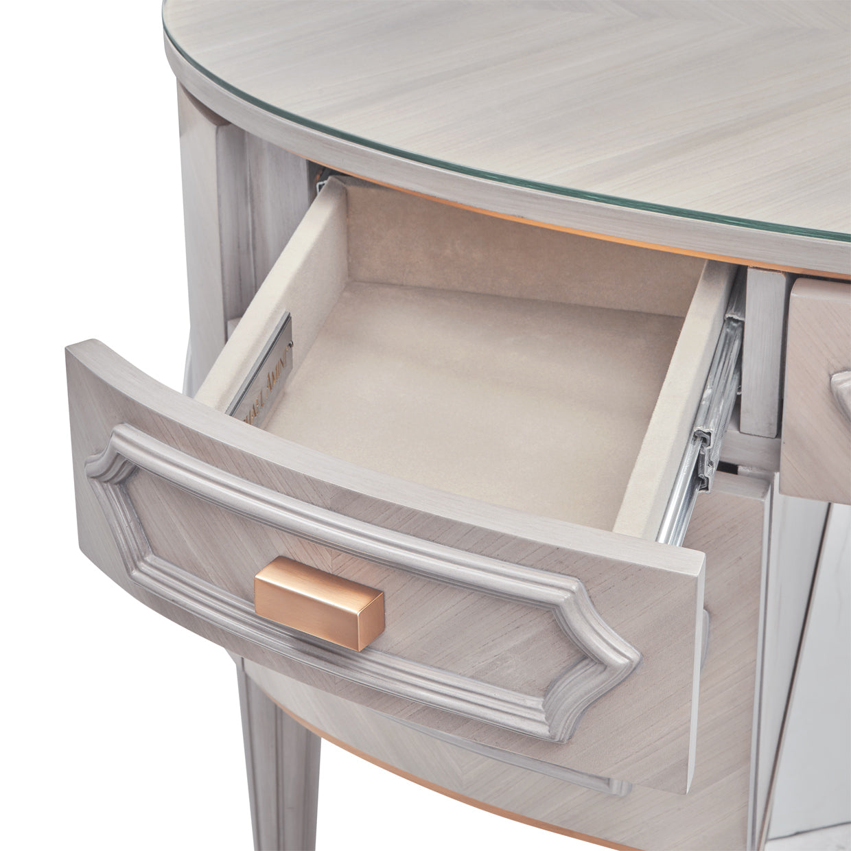 ST. CHARLES St.Charles Vanity/ Writing Desk Dove Gray