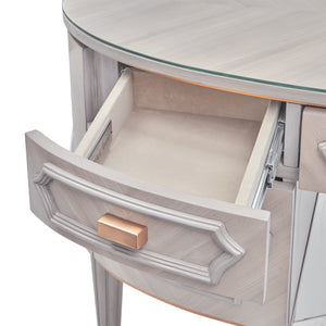 ST. CHARLES St.Charles Vanity/ Writing Desk Dove Gray