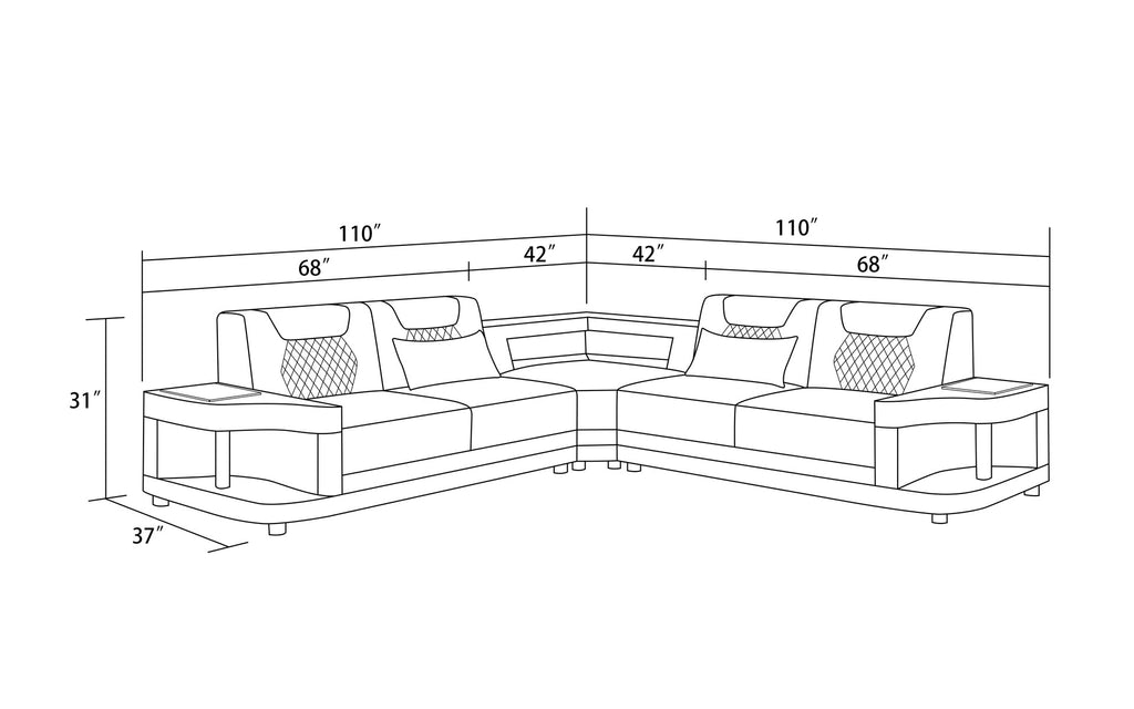 Corner Sectional