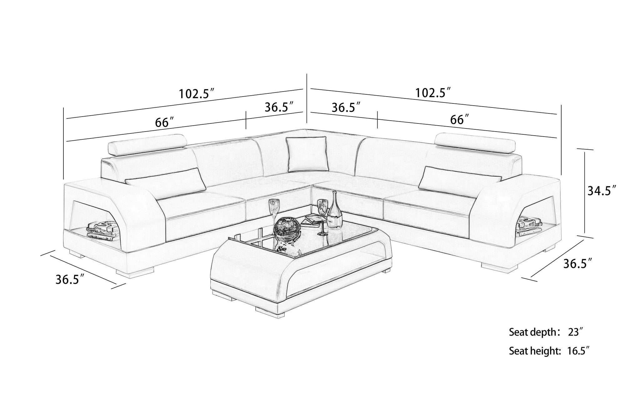 Corner Sectional