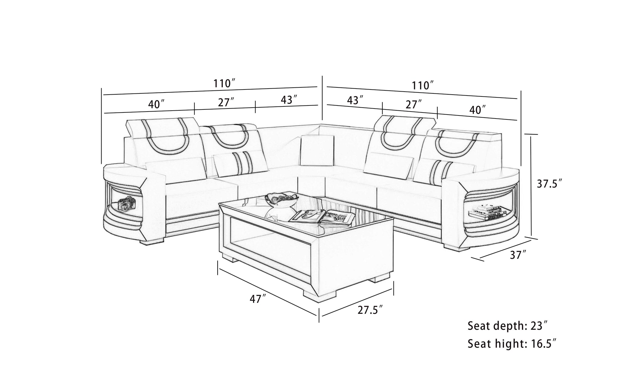 Corner Sectional