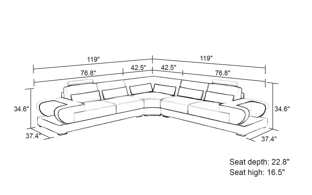 Corner Sectional