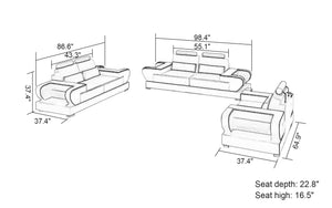 Loveseat Set