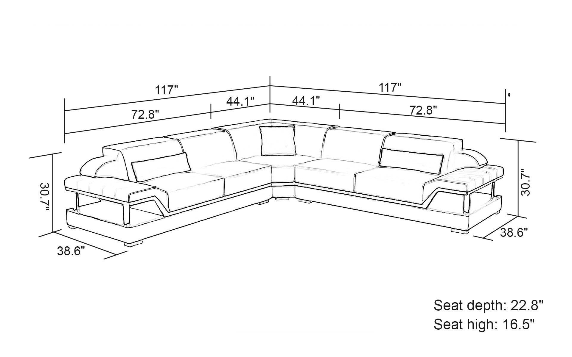 Corner Sectional