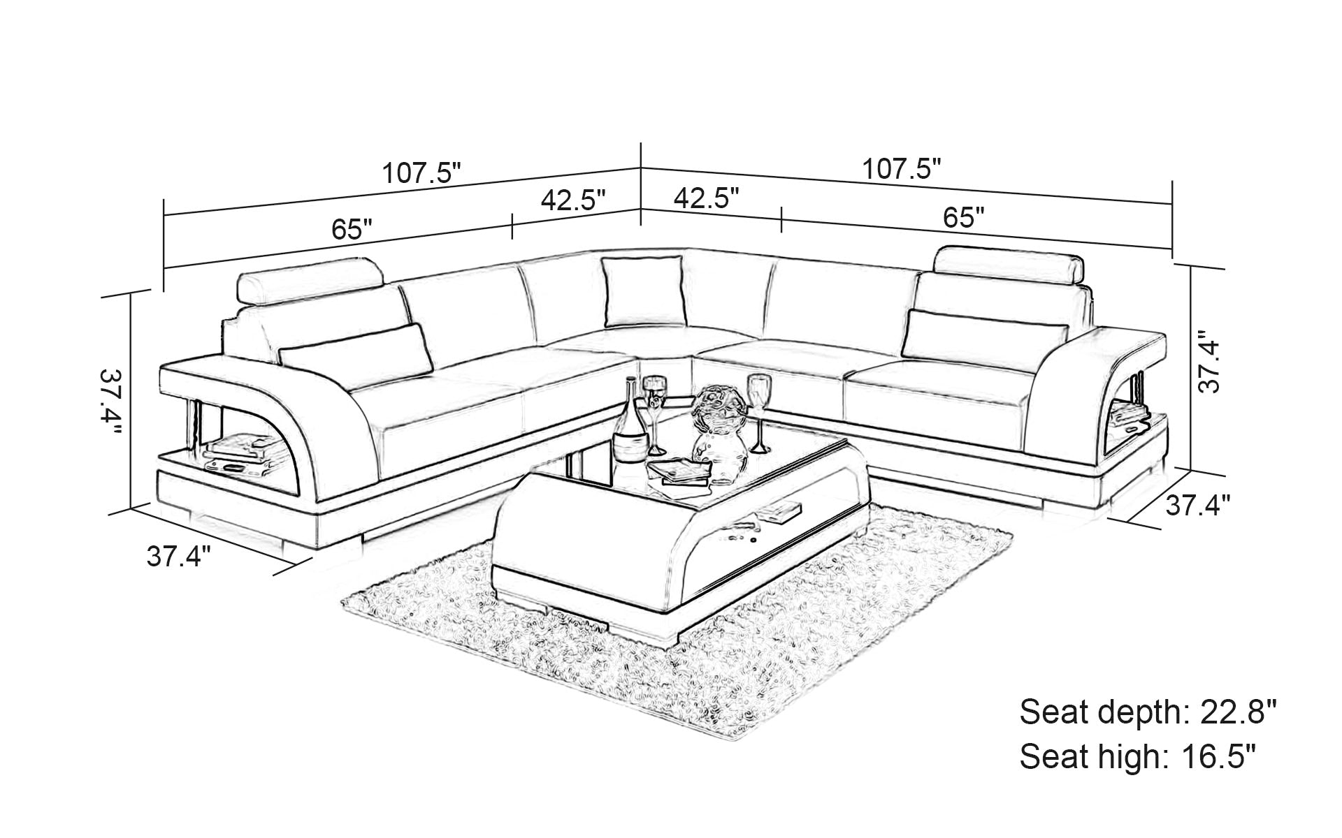 Corner Sectional