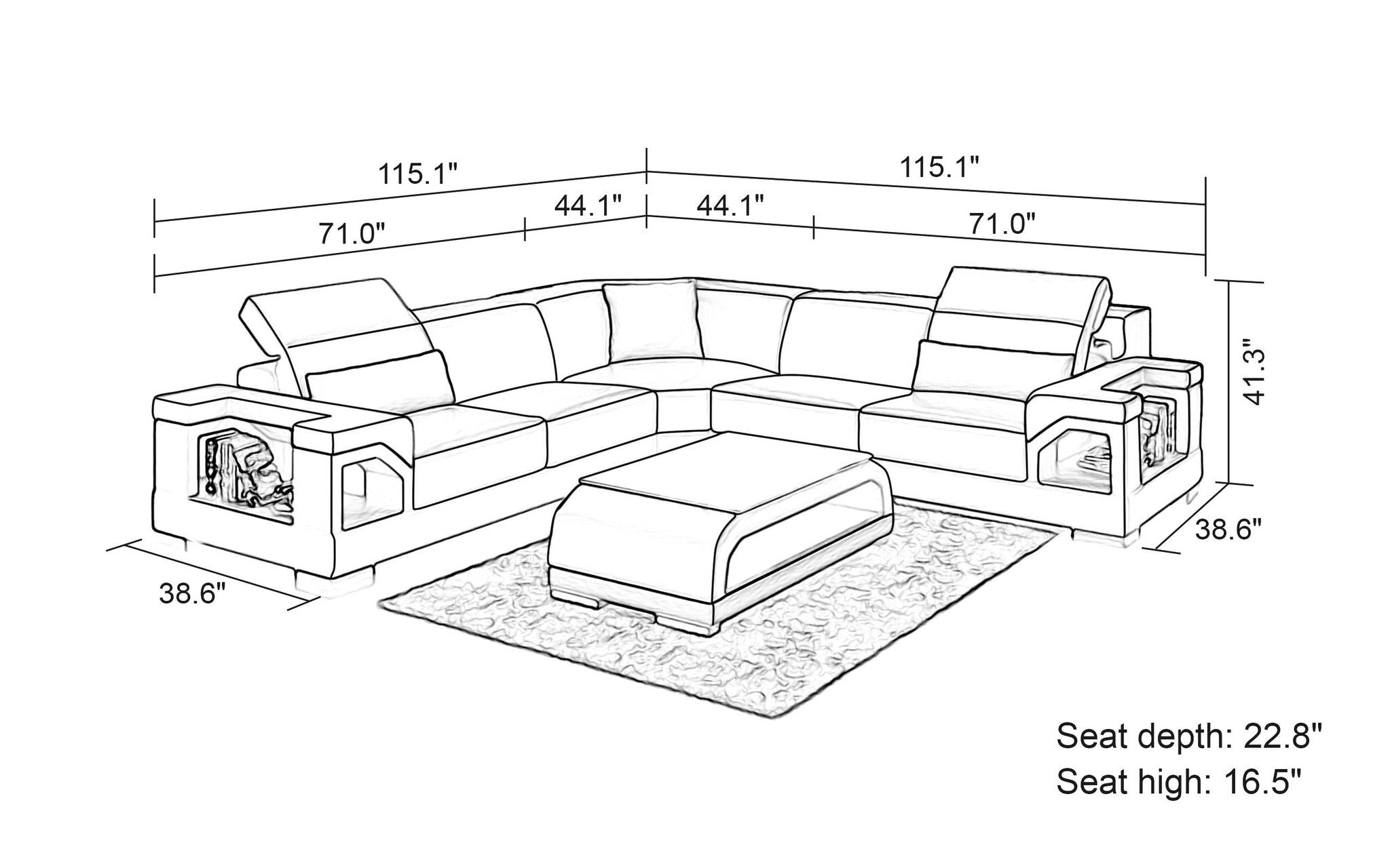 Corner Sectional