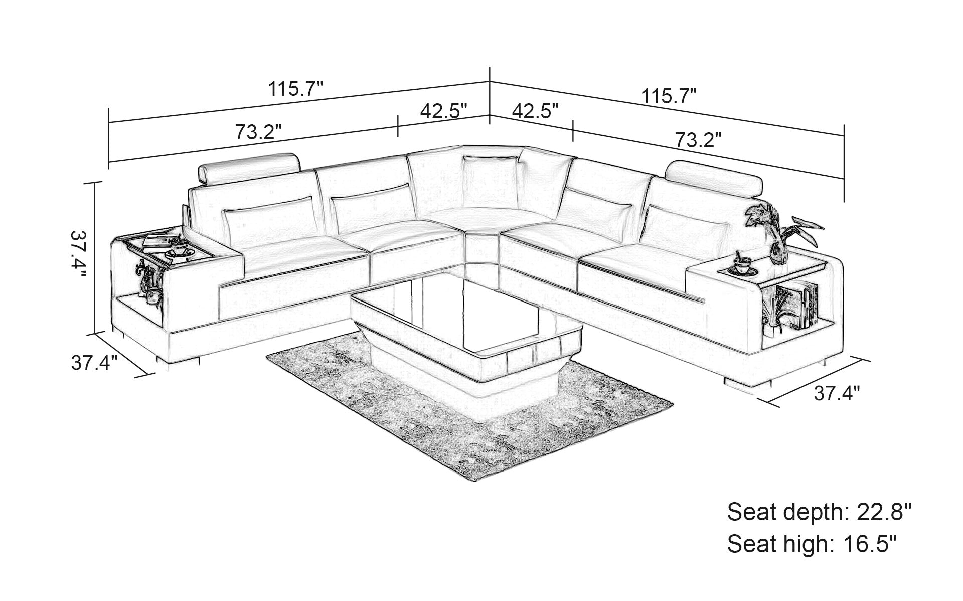 Corner Sectional