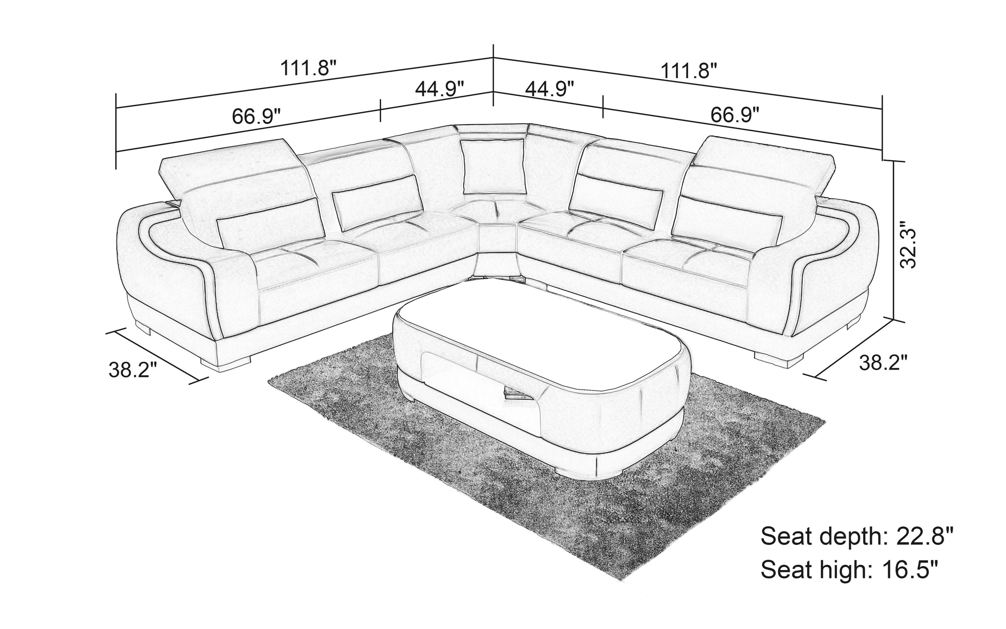 Corner Sectional