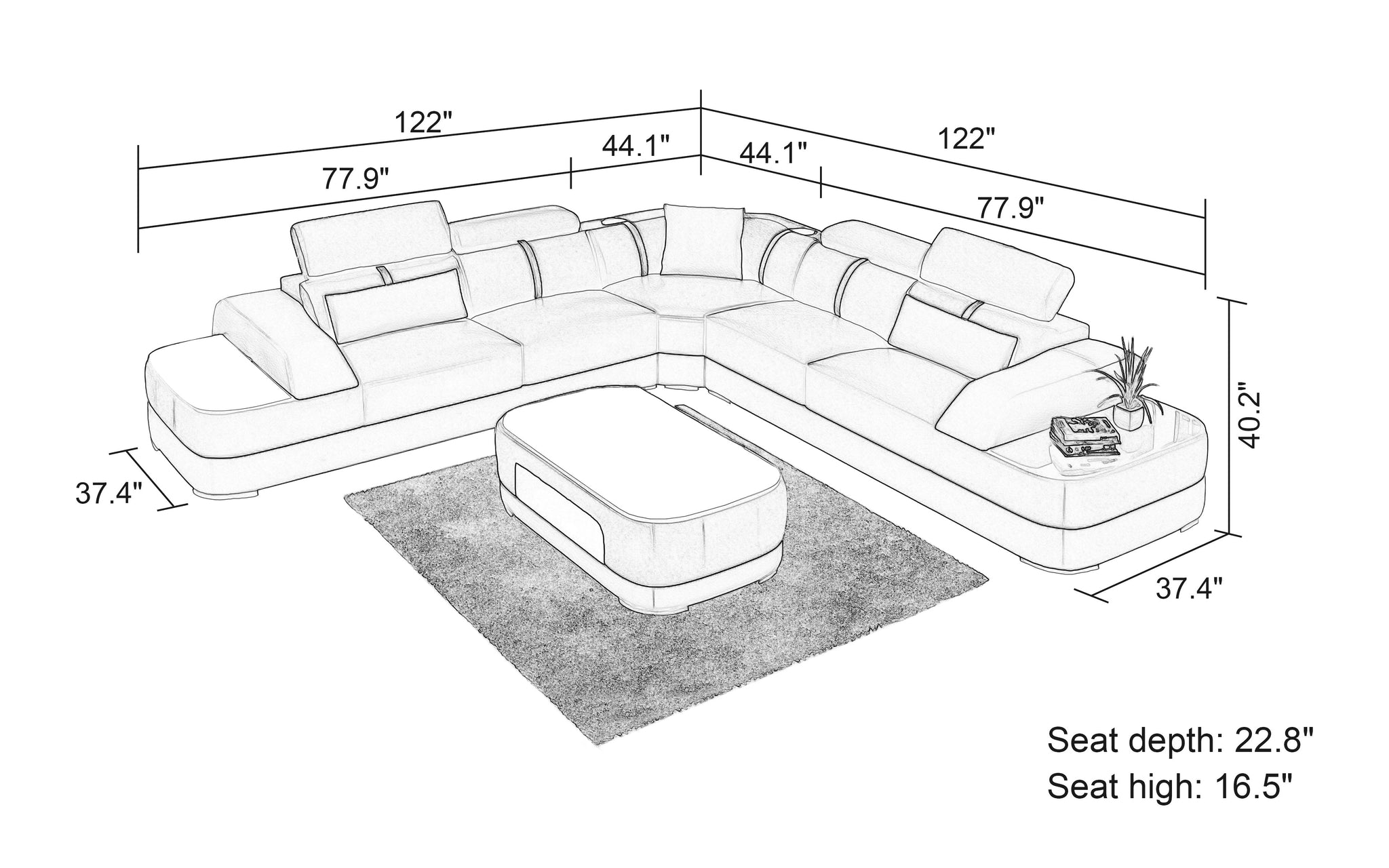 Corner Sectional