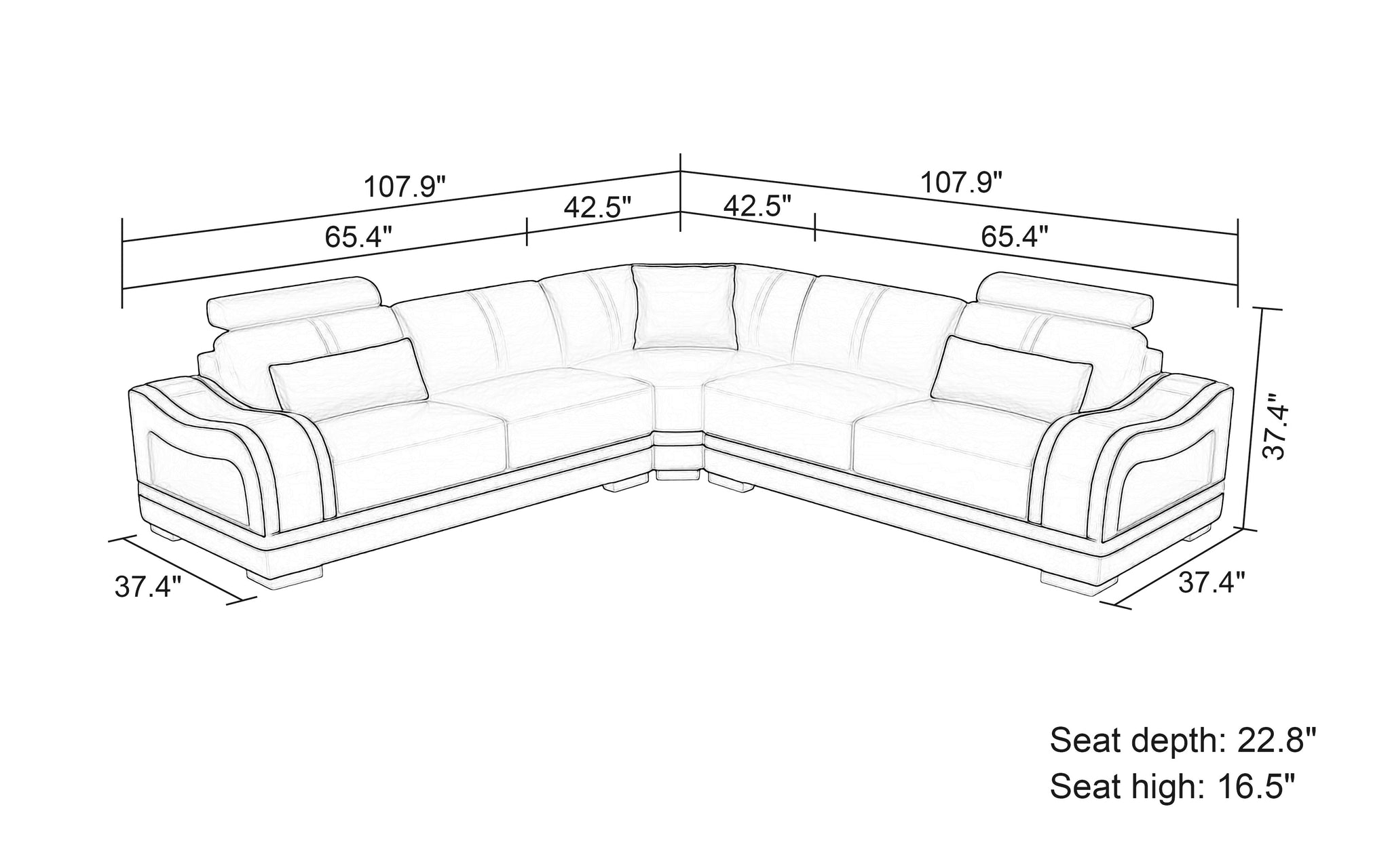 Corner Sectional