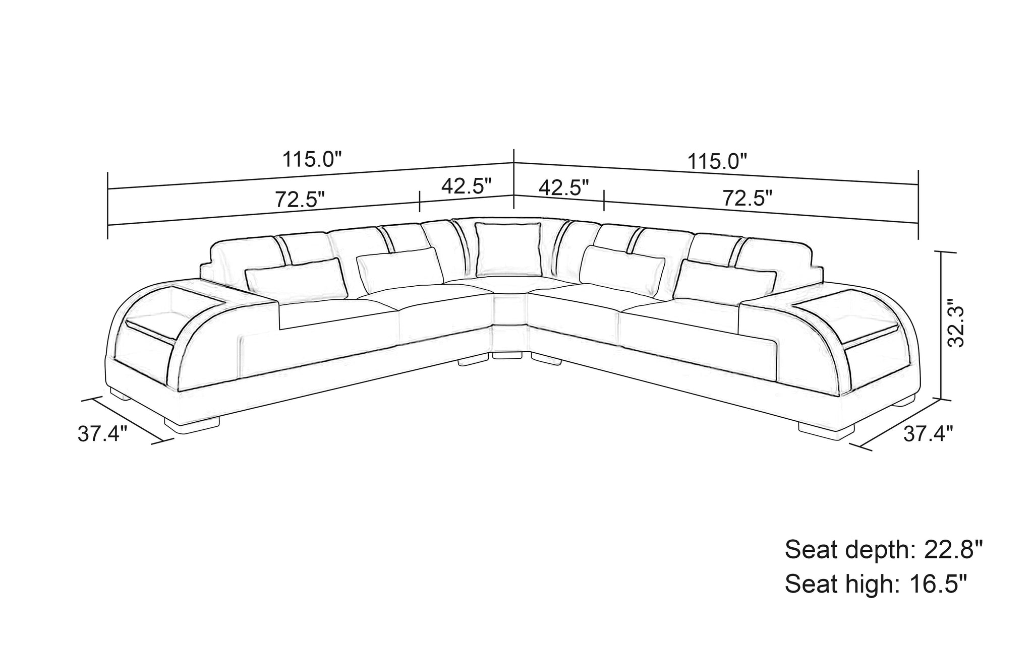 Corner Sectional