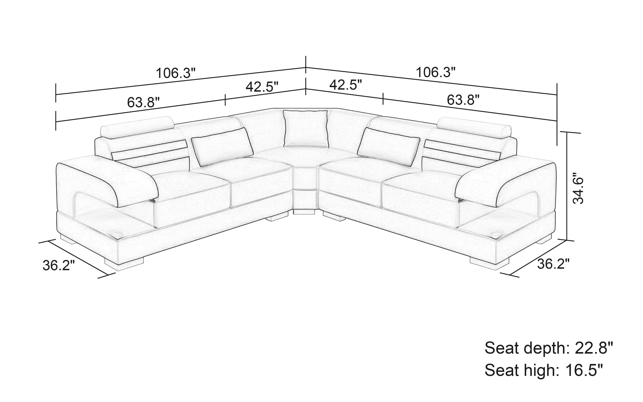 Corner Sectional