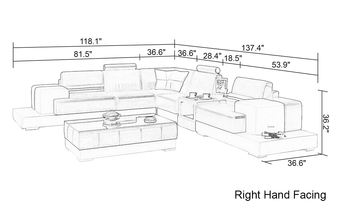 Corner Sectional