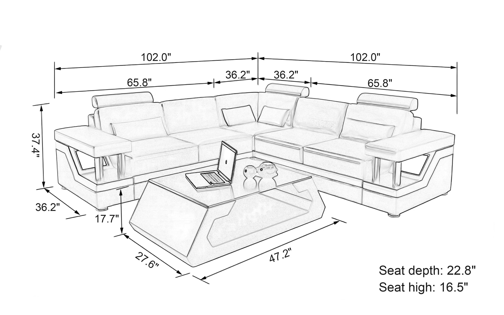 Corner Sectional