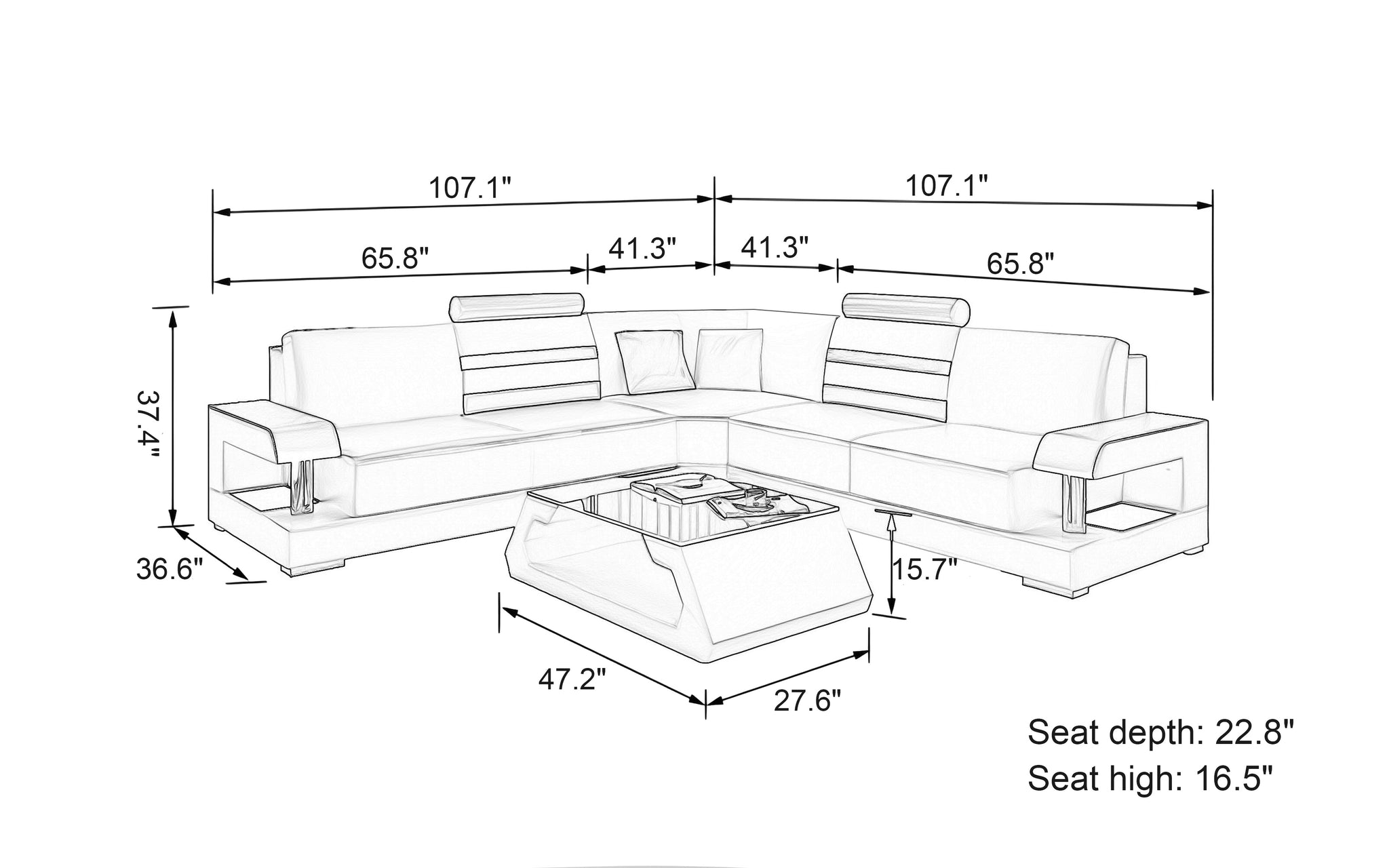 Corner Sectional