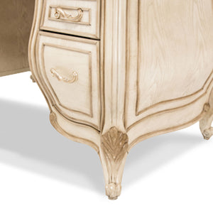 PLATINE DE ROYALE CHAMPAGNE Vanity Desk (3pc)