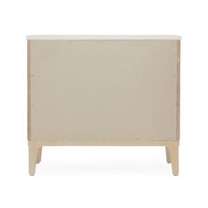 MALIBU CREST Nightstand, 3 Drawer Blush