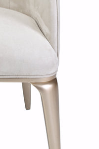 MALIBU CREST Vanity Chair Chardonnay