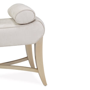 MALIBU CREST Bed Bench Chardonnnay