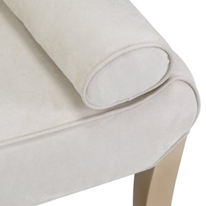 MALIBU CREST Bed Bench Chardonnnay