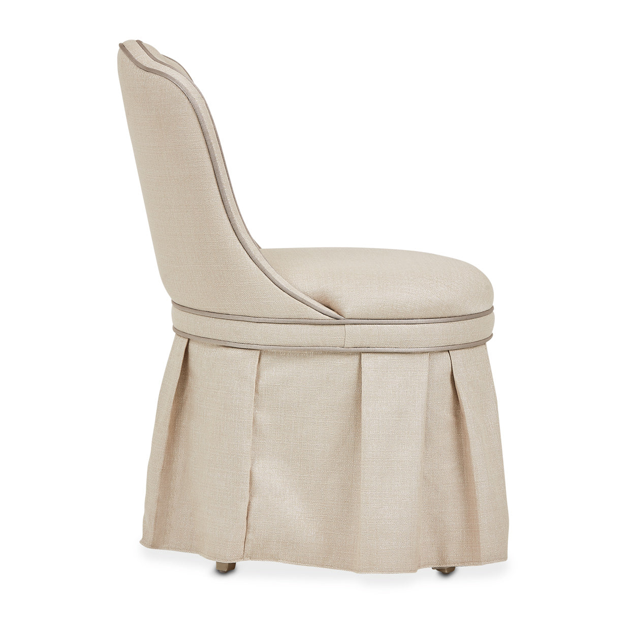 VILLA CHERIE HAZELNUT Villa Cherie Tufted Vanity Chair