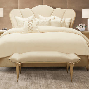 VILLA CHERIE CARAMEL Villa Cherie Bed Bench Caramel