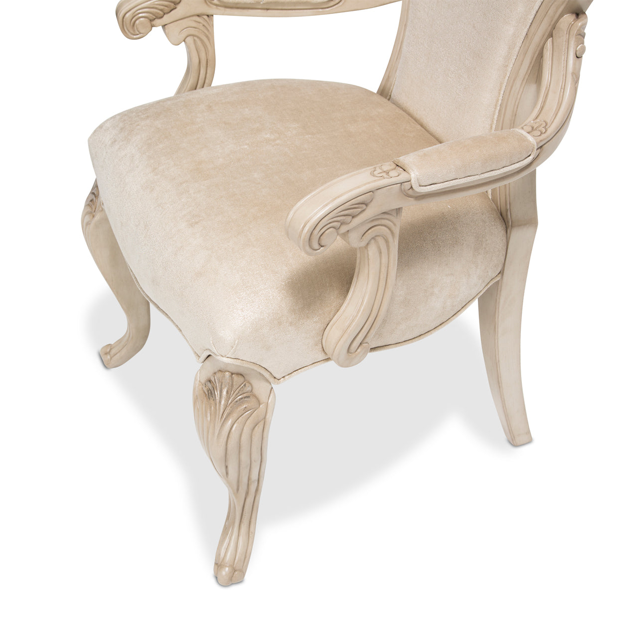 PLATINE DE ROYALE CHAMPAGNE Platine De Royale Arm Chair Champagne