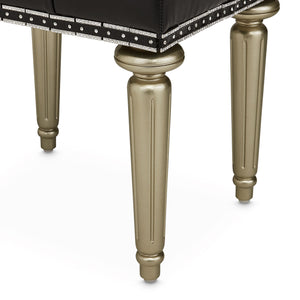 HOLLYWOOD SWANK Vanity Desk Bench