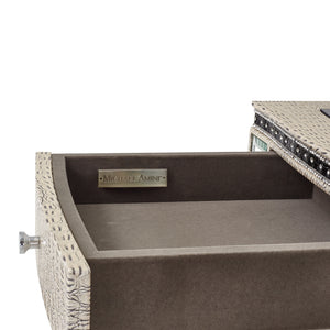 HOLLYWOOD SWANK Upholstered Vanity Desk