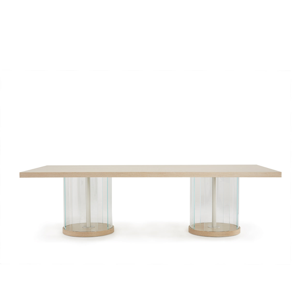 LAGUNA RIDGE Rectangular Double Pedestal Dining Table (3 Pc)